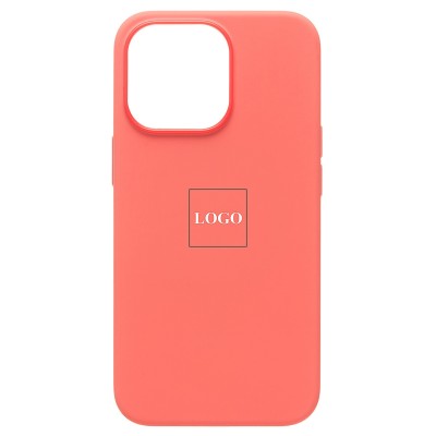 Чехол-накладка для Apple iPhone 13 Pro (розовый цитрус) ORG Silicone Case SafeMag с анимацией