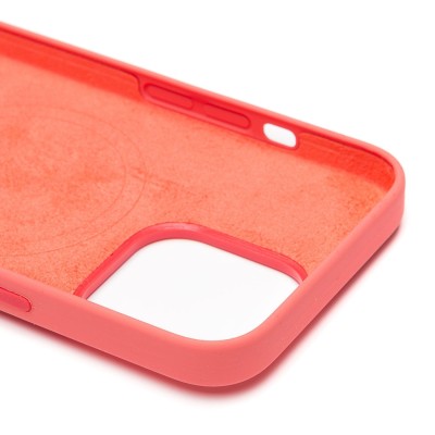 Чехол-накладка для Apple iPhone 13 Pro (розовый цитрус) ORG Silicone Case SafeMag с анимацией