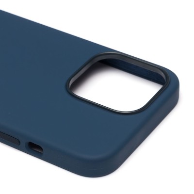 Чехол-накладка для Apple iPhone 13 Pro (синий омут) ORG Silicone Case SafeMag с анимацией