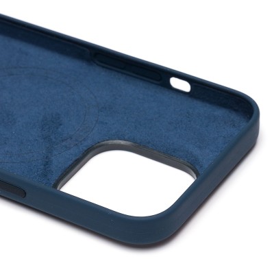 Чехол-накладка для Apple iPhone 13 Pro (синий омут) ORG Silicone Case SafeMag с анимацией