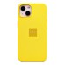 Чехол-накладка для Apple iPhone 13 (лимонный) ORG Silicone Case SafeMag с анимацией