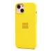 Чехол-накладка для Apple iPhone 13 (лимонный) ORG Silicone Case SafeMag с анимацией