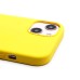 Чехол-накладка для Apple iPhone 13 (лимонный) ORG Silicone Case SafeMag с анимацией