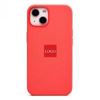 Чехол-накладка для Apple iPhone 13 (розовый цитрус) ORG Silicone Case SafeMag с анимацией