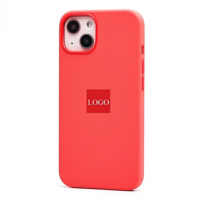 Чехол-накладка для Apple iPhone 13 (розовый цитрус) ORG Silicone Case SafeMag с анимацией