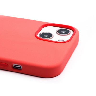 Чехол-накладка для Apple iPhone 13 (розовый цитрус) ORG Silicone Case SafeMag с анимацией