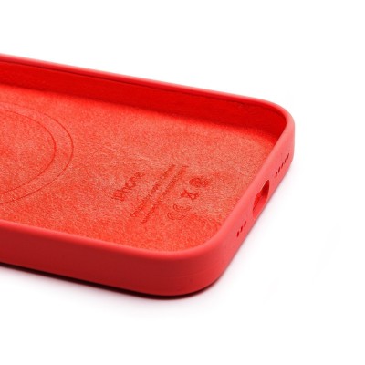 Чехол-накладка для Apple iPhone 13 (розовый цитрус) ORG Silicone Case SafeMag с анимацией