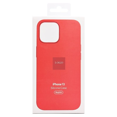 Чехол-накладка для Apple iPhone 13 (розовый цитрус) ORG Silicone Case SafeMag с анимацией