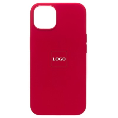 Чехол-накладка для Apple iPhone 13 (красный) ORG Silicone Case SafeMag с анимацией