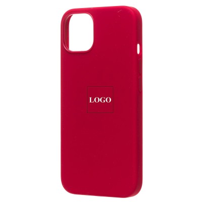 Чехол-накладка для Apple iPhone 13 (красный) ORG Silicone Case SafeMag с анимацией