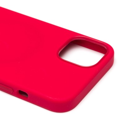 Чехол-накладка для Apple iPhone 13 (красный) ORG Silicone Case SafeMag с анимацией