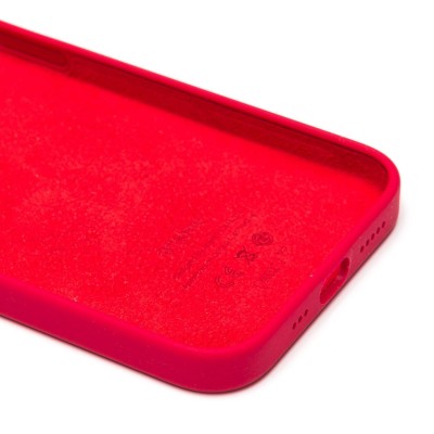 Чехол-накладка для Apple iPhone 13 (красный) ORG Silicone Case SafeMag с анимацией