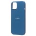 Чехол-накладка для Apple iPhone 13 (голубая сойка) ORG Silicone Case SafeMag с анимацией
