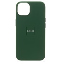 Чехол-накладка для Apple iPhone 13 (клевер) ORG Silicone Case SafeMag с анимацией