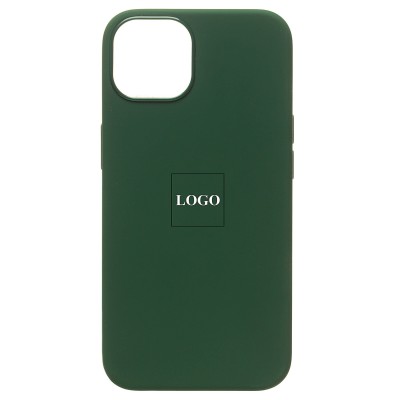 Чехол-накладка для Apple iPhone 13 (клевер) ORG Silicone Case SafeMag с анимацией