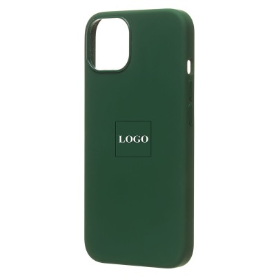 Чехол-накладка для Apple iPhone 13 (клевер) ORG Silicone Case SafeMag с анимацией