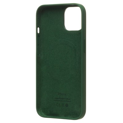 Чехол-накладка для Apple iPhone 13 (клевер) ORG Silicone Case SafeMag с анимацией
