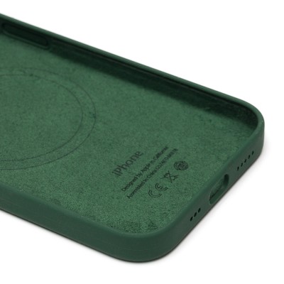 Чехол-накладка для Apple iPhone 13 (клевер) ORG Silicone Case SafeMag с анимацией
