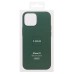 Чехол-накладка для Apple iPhone 13 (клевер) ORG Silicone Case SafeMag с анимацией