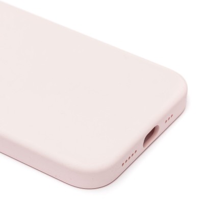 Чехол-накладка для Apple iPhone 13 (розовый мел) ORG Silicone Case SafeMag с анимацией