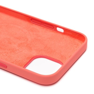 Чехол-накладка для Apple iPhone 13 (розовый цитрус) ORG Silicone Case SafeMag с анимацией