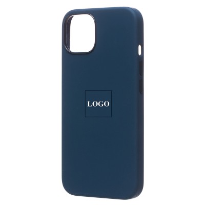 Чехол-накладка для Apple iPhone 13 (синий омут) ORG Silicone Case SafeMag с анимацией