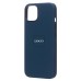 Чехол-накладка для Apple iPhone 13 (синий омут) ORG Silicone Case SafeMag с анимацией