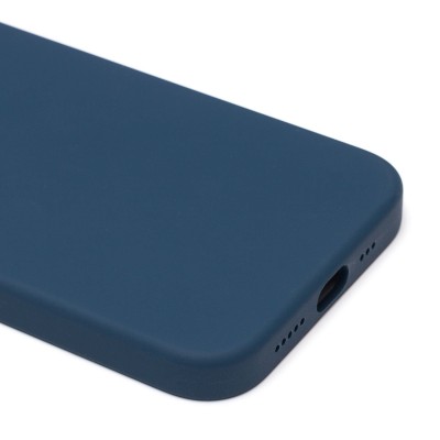 Чехол-накладка для Apple iPhone 13 (синий омут) ORG Silicone Case SafeMag с анимацией