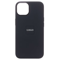 Чехол-накладка для Apple iPhone 13 (чёрный) ORG Silicone Case SafeMag с анимацией