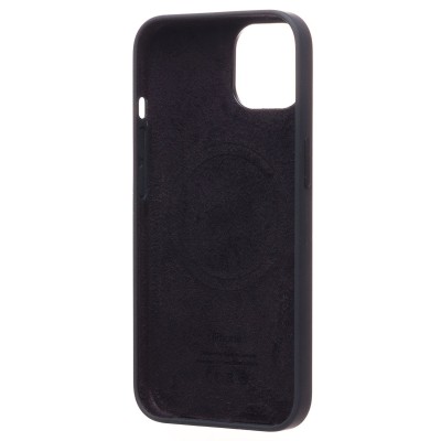 Чехол-накладка для Apple iPhone 13 (чёрный) ORG Silicone Case SafeMag с анимацией