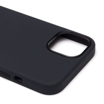 Чехол-накладка для Apple iPhone 13 (чёрный) ORG Silicone Case SafeMag с анимацией