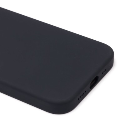 Чехол-накладка для Apple iPhone 13 (чёрный) ORG Silicone Case SafeMag с анимацией