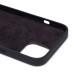 Чехол-накладка для Apple iPhone 13 (чёрный) ORG Silicone Case SafeMag с анимацией