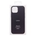 Чехол-накладка для Apple iPhone 13 (чёрный) ORG Silicone Case SafeMag с анимацией