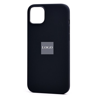 Чехол-накладка для Apple iPhone 14 Plus (темная ночь) ORG Silicone Case SafeMag с анимацией