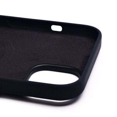 Чехол-накладка для Apple iPhone 14 Plus (темная ночь) ORG Silicone Case SafeMag с анимацией
