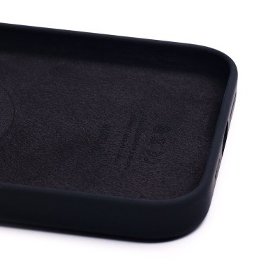 Чехол-накладка для Apple iPhone 14 Plus (темная ночь) ORG Silicone Case SafeMag с анимацией