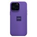Чехол-накладка для Apple iPhone 14 Pro Max (ирис) ORG Silicone Case SafeMag с анимацией