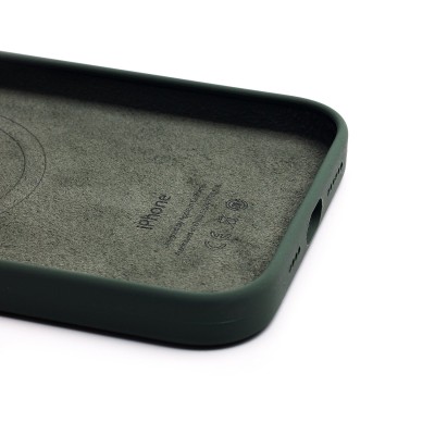 Чехол-накладка для Apple iPhone 14 Pro Max (оливковый) ORG Silicone Case SafeMag с анимацией Чехол-накладка для Apple iPhone 14 Pro Max (оливковый) ORG Silicone Case SafeMag с анимацией