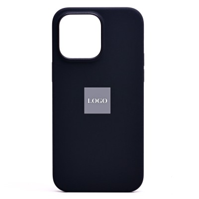 Чехол-накладка для Apple iPhone 14 Pro Max (темная ночь) ORG Silicone Case SafeMag с анимацией
