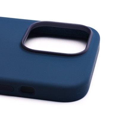 Чехол-накладка для Apple iPhone 14 Pro (грозовая туча) ORG Silicone Case SafeMag с анимацией