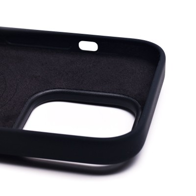 Чехол-накладка для Apple iPhone 14 Pro (темная ночь) ORG Silicone Case SafeMag с анимацией