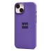 Чехол-накладка для Apple iPhone 14 (ирис) ORG Silicone Case SafeMag с анимацией
