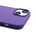 Чехол-накладка для Apple iPhone 14 (ирис) ORG Silicone Case SafeMag с анимацией