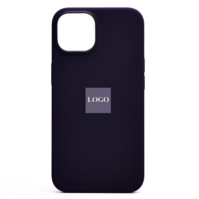 Чехол-накладка для Apple iPhone 14 (бузина) ORG Silicone Case SafeMag с анимацией
