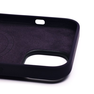 Чехол-накладка для Apple iPhone 14 (бузина) ORG Silicone Case SafeMag с анимацией
