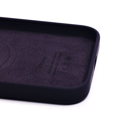 Чехол-накладка для Apple iPhone 14 (бузина) ORG Silicone Case SafeMag с анимацией