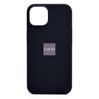 Чехол-накладка для Apple iPhone 14 (темная ночь) ORG Silicone Case SafeMag с анимацией