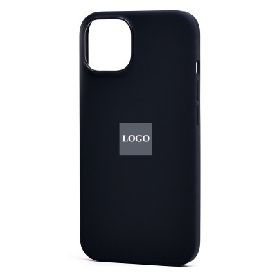 Чехол-накладка для Apple iPhone 14 (темная ночь) ORG Silicone Case SafeMag с анимацией