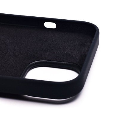 Чехол-накладка для Apple iPhone 14 (темная ночь) ORG Silicone Case SafeMag с анимацией